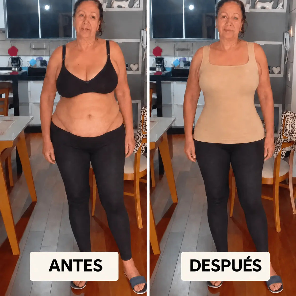 Camiseta Cómoda con Sujetador Incorporado – Sin Aros