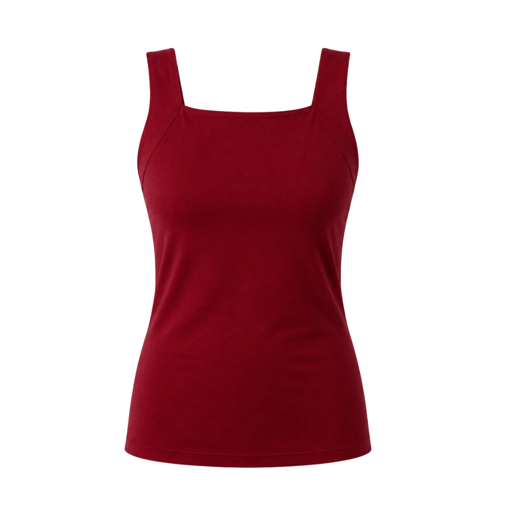 Camiseta Cómoda con Sujetador Incorporado – Sin Aros