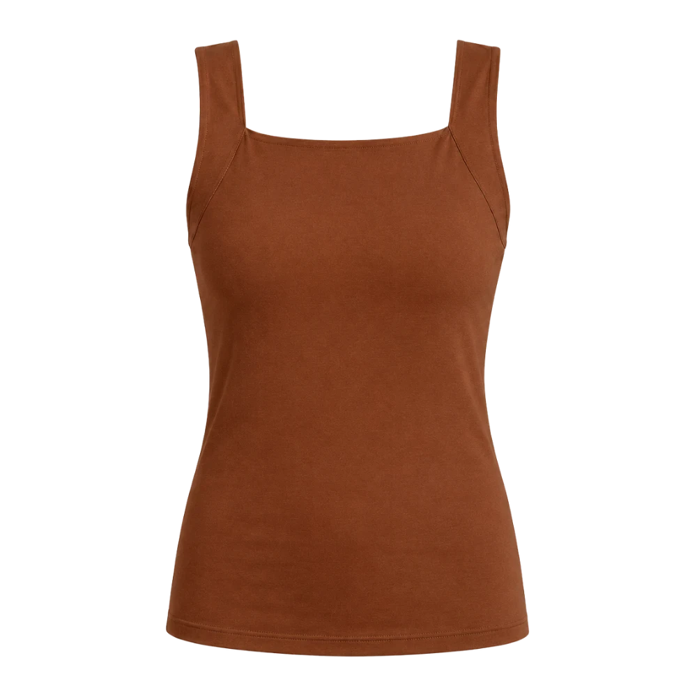 Camiseta Cómoda con Sujetador Incorporado – Sin Aros