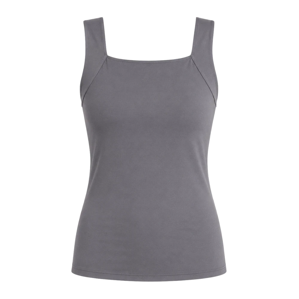 Camiseta Cómoda con Sujetador Incorporado – Sin Aros