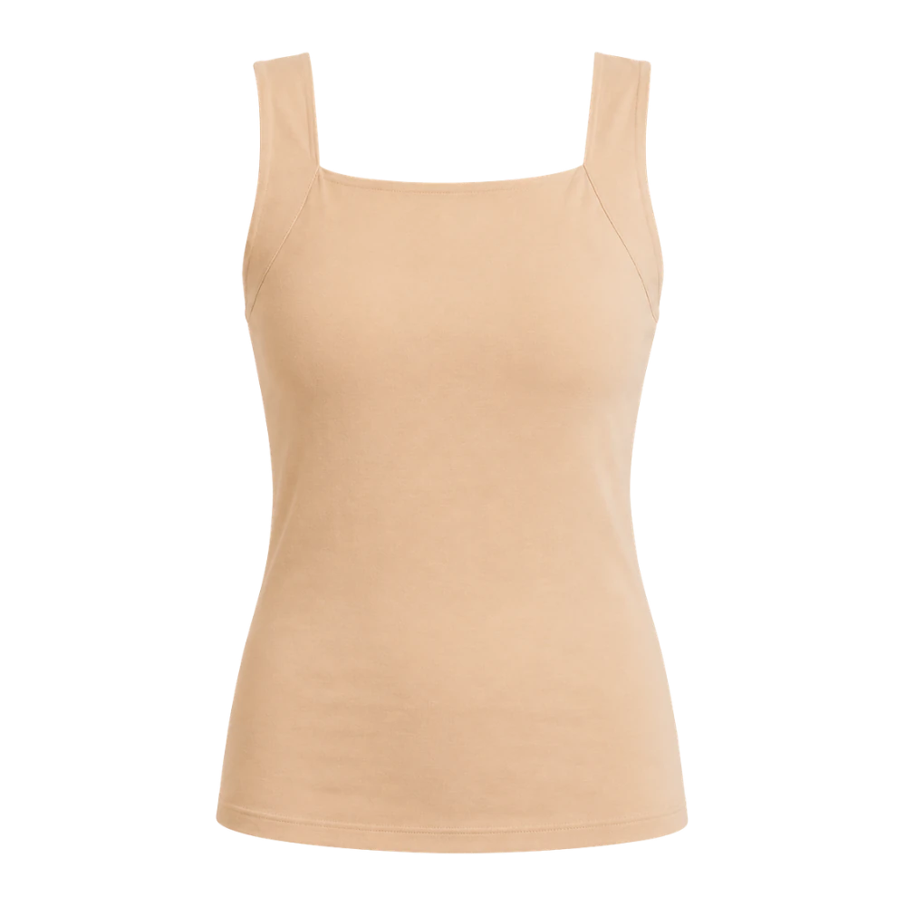 Camiseta Cómoda con Sujetador Incorporado – Sin Aros